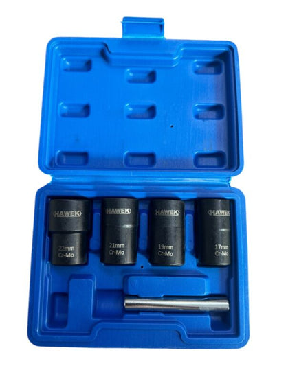 КОМПЛЕКТ ЕКСТРАКТОРИ ЗА БОЛТОВЕ 5 ЧАСТИ HAWEK