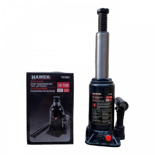 Хидравличен крик HAWEK Т91004, тип бутилка, 10 тона