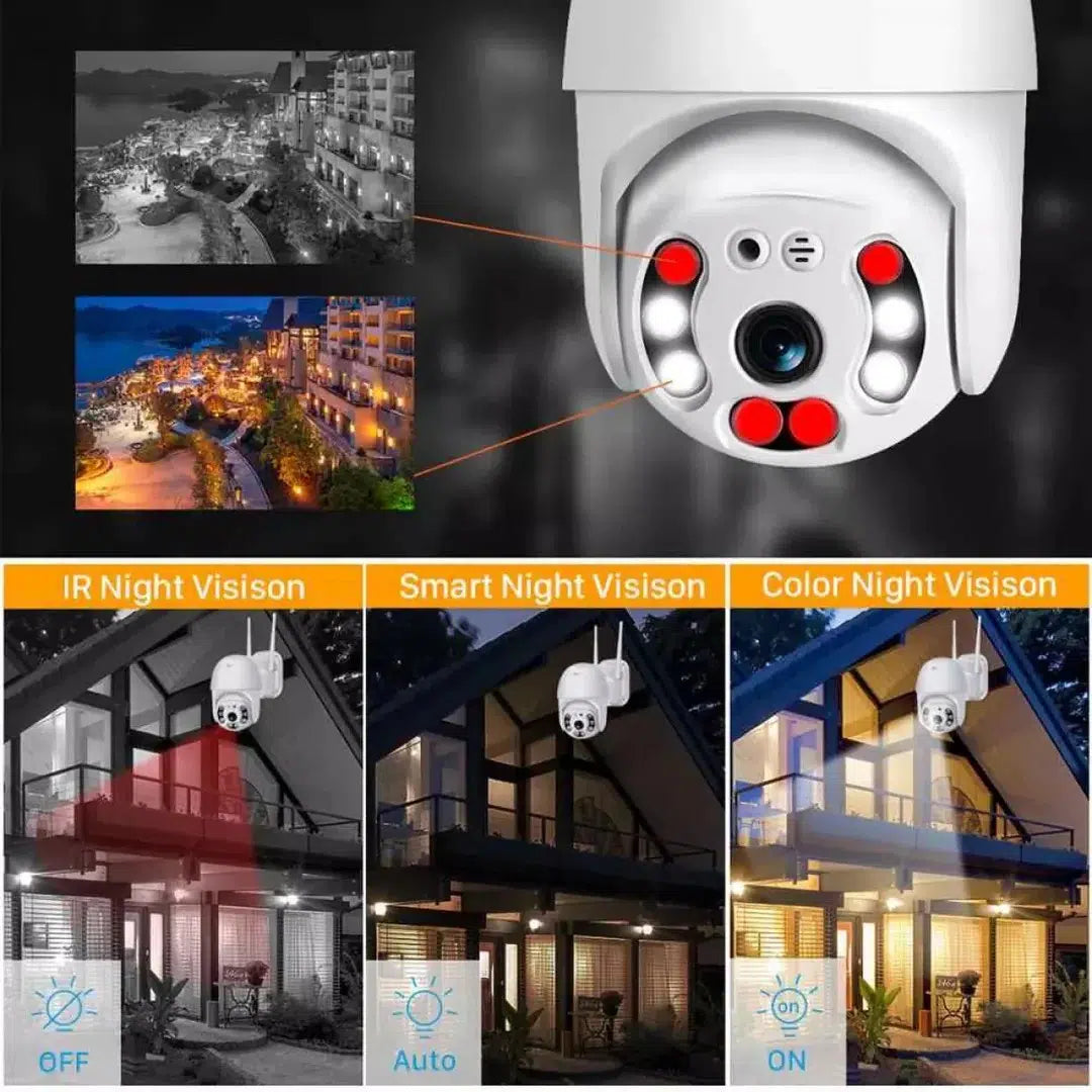 Въртяща безжична камера Privine 5MPX- 4+4LED 2бр YCC365+