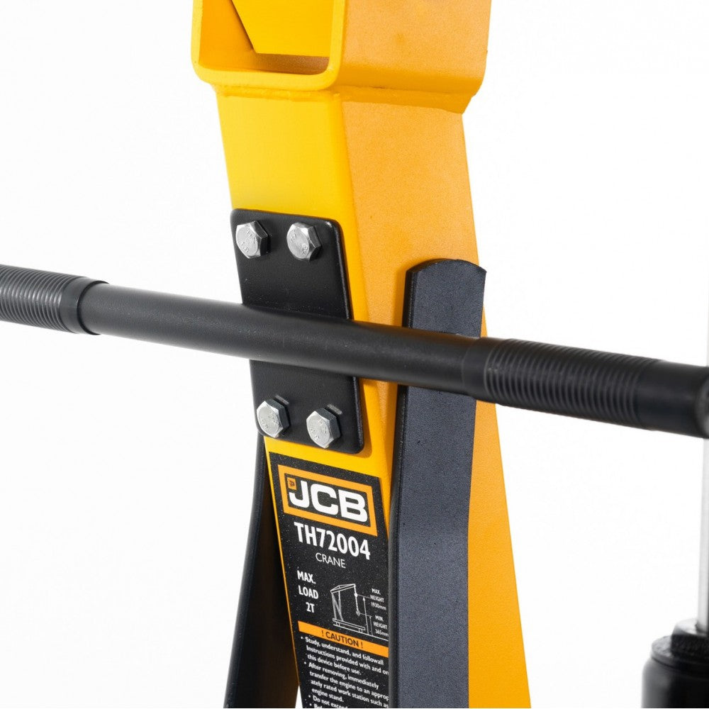 ХИДРАВЛИЧЕН, СГЪВАЕМ КРАН ЗА ДВИГАТЕЛИ ТИП ЖИРАФ 2 ТОНА JCB