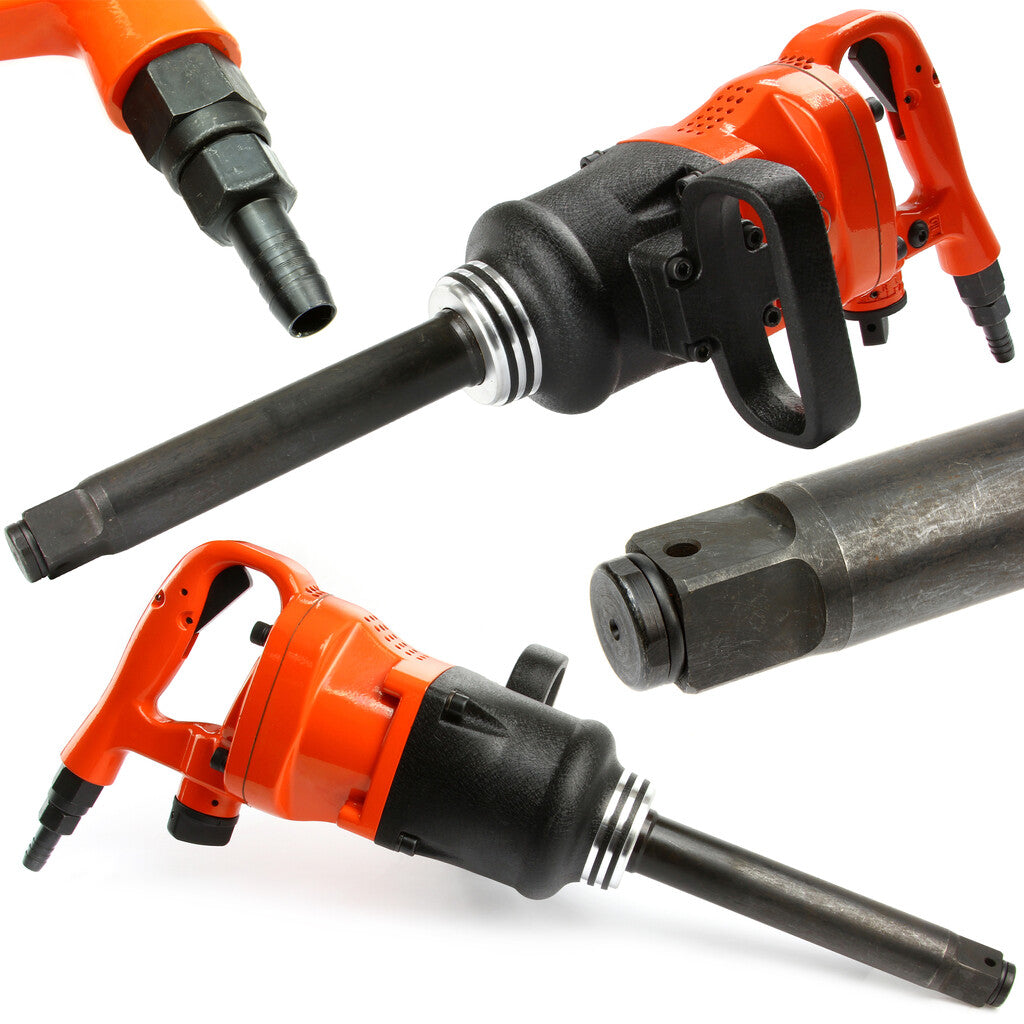 ПНЕВМАТИЧЕН УДАРЕН ГАЙКОВЕРТ С ДЪЛЪГ ШПИНДЕЛ 1″ 4500NM BJC