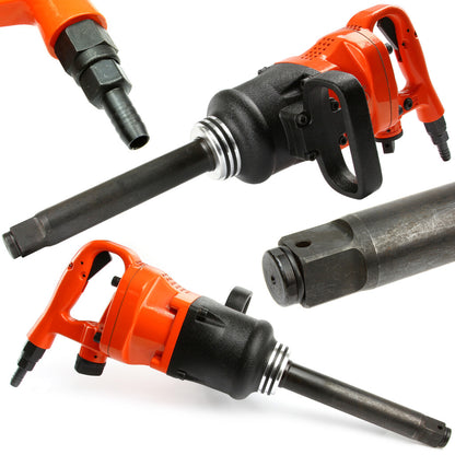 ПНЕВМАТИЧЕН УДАРЕН ГАЙКОВЕРТ С ДЪЛЪГ ШПИНДЕЛ 1″ 4500NM BJC