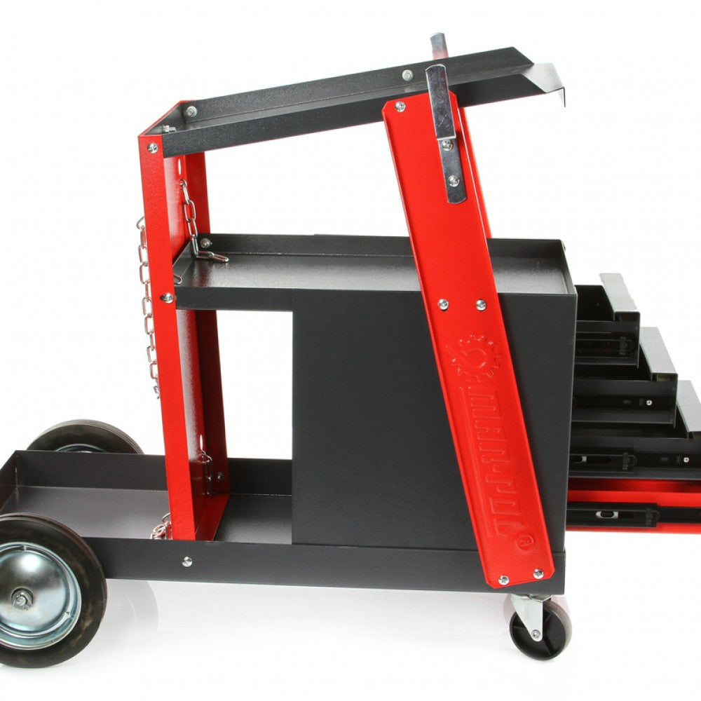 Количка за заваръчни апарати - електрожени с 4 чекмеджета Mar-Pol