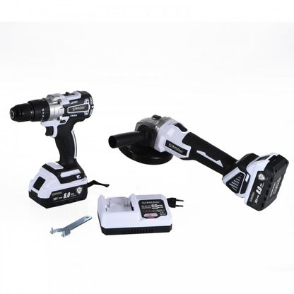 Комплект от акумулаторен Винтоверт и Ъглошлайф 36V 8,0Ah StahlMayer Pro