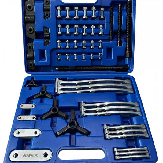 Комплект скоби за лагери с 2 и 3 рамена 72 части HAWEK