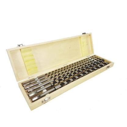 Комплект свредла за дърво 6 части 6 – 18 \ 460 мм в дървена кутия Mar-Pol