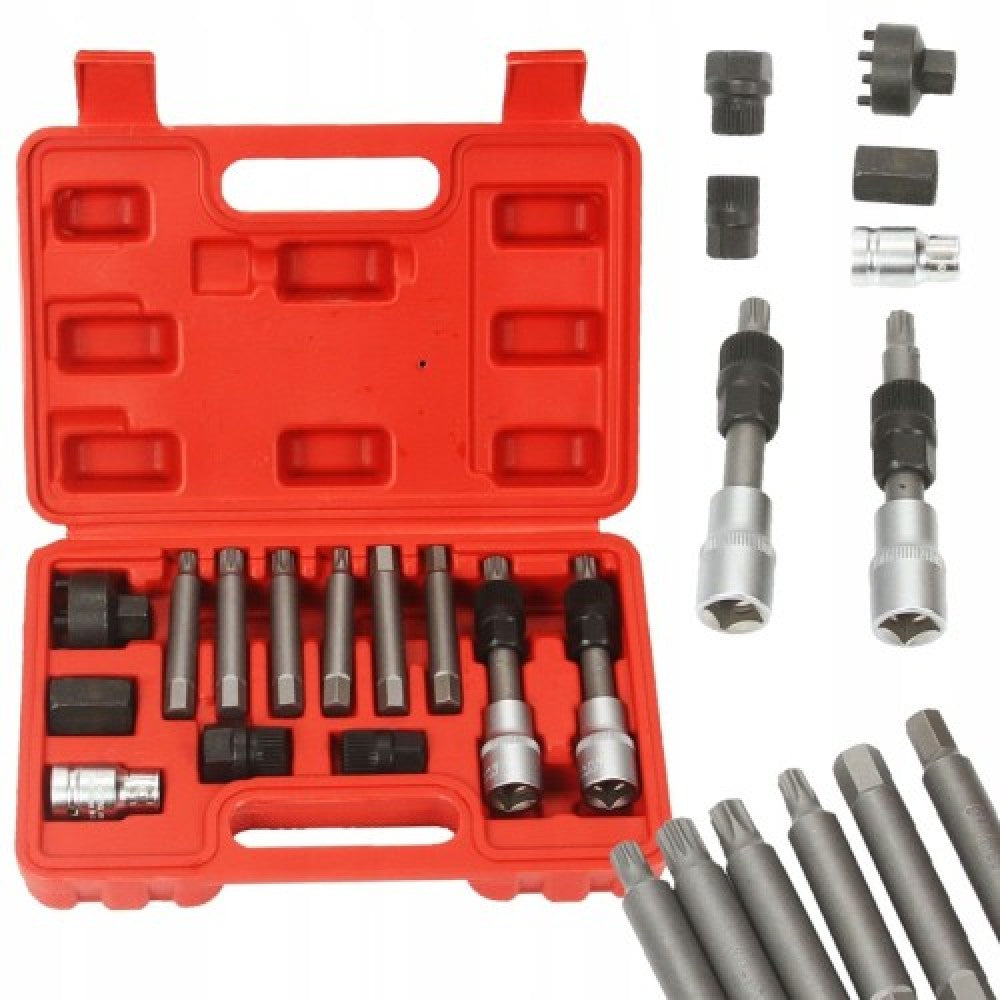 Комплект за демонтаж на шайби на алтернатори – Монтаж на ремъчни шайби Mar-Pol