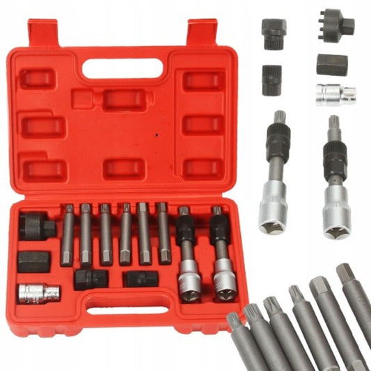 Комплект за демонтаж на шайби на алтернатори – Монтаж на ремъчни шайби Mar-Pol