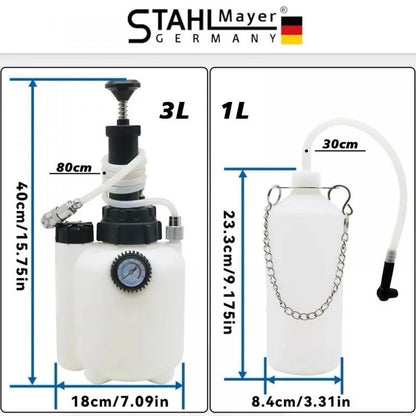 Комплект за обезвъздушаване на ръчния спирачен съединител 3 л + 1 л StahlMayer