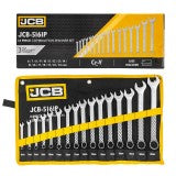 Комплект звездогаечни ключове 6 - 24 мм 16 части JCB