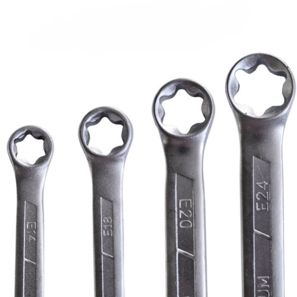 Комплект звездогаечни ключове Е-та ( еврейска звезда) 4 части HAWEK