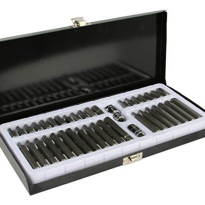 КОМПЛЕКТ НАКРАЙНИЦИ В МЕТАЛНА КУТИЯ – ТОРКС 40 ЧАСТИ MAR-POL