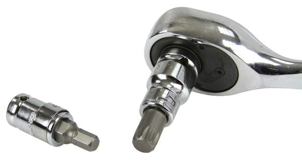 КОМПЛЕКТ НАКРАЙНИЦИ В МЕТАЛНА КУТИЯ – ТОРКС 40 ЧАСТИ MAR-POL