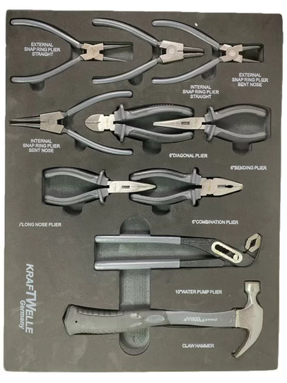 ШКАФ С ИНСТРУМЕНТИ KRAFTWELLE СЪС 7 ЧЕКМЕДЖЕТА – 6 ПЪЛНИ