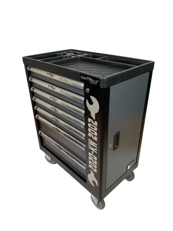 ШКАФ С ИНСТРУМЕНТИ KRAFTWELLE СЪС 7 ЧЕКМЕДЖЕТА – 6 ПЪЛНИ