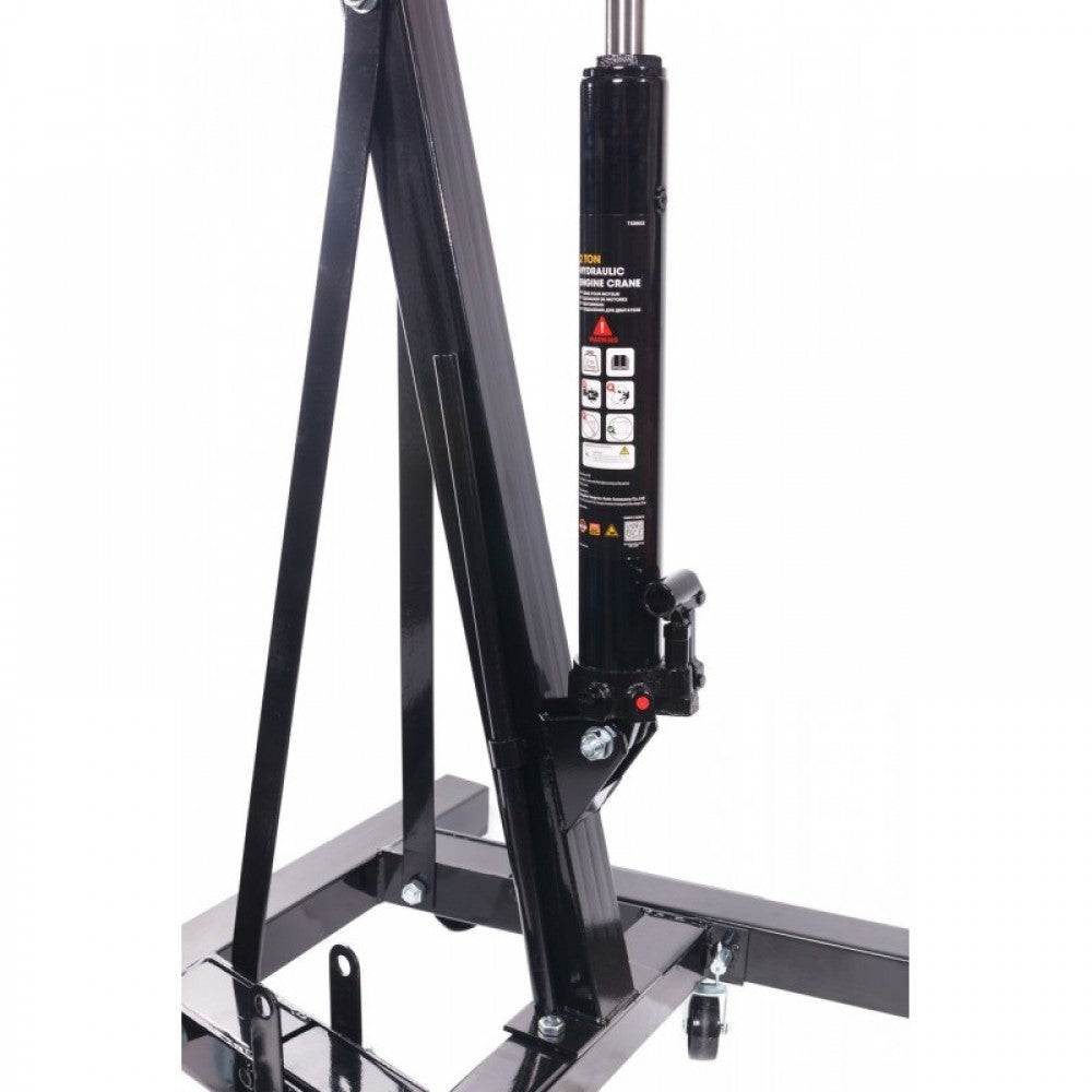 ХИДРАВЛИЧЕН, СГЪВАЕМ КРАН ЗА ДВИГАТЕЛИ ТИП ЖИРАФ 2 ТОНА ROCKFORCE