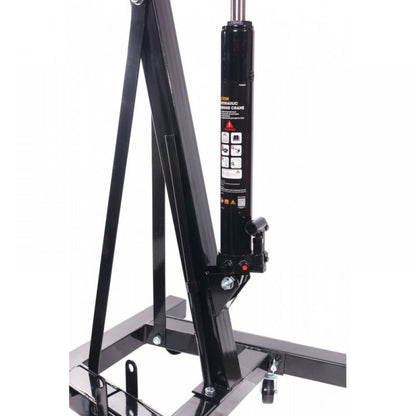 ХИДРАВЛИЧЕН, СГЪВАЕМ КРАН ЗА ДВИГАТЕЛИ ТИП ЖИРАФ 2 ТОНА ROCKFORCE