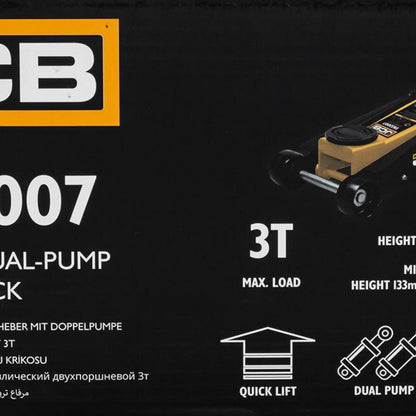 Крик крокодил 3 тона 133 - 465 мм JCB