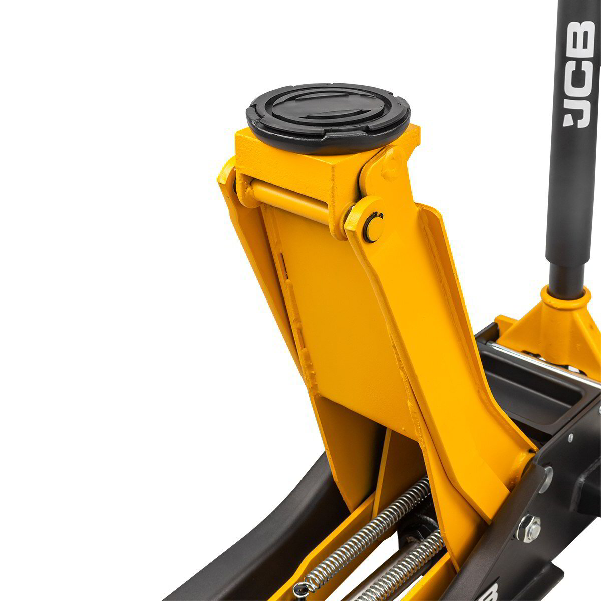 Крик крокодил 3 тона 77 – 505 мм JCB TH33013 + Стойки за автомобил JCB 3 тона 2 бр.