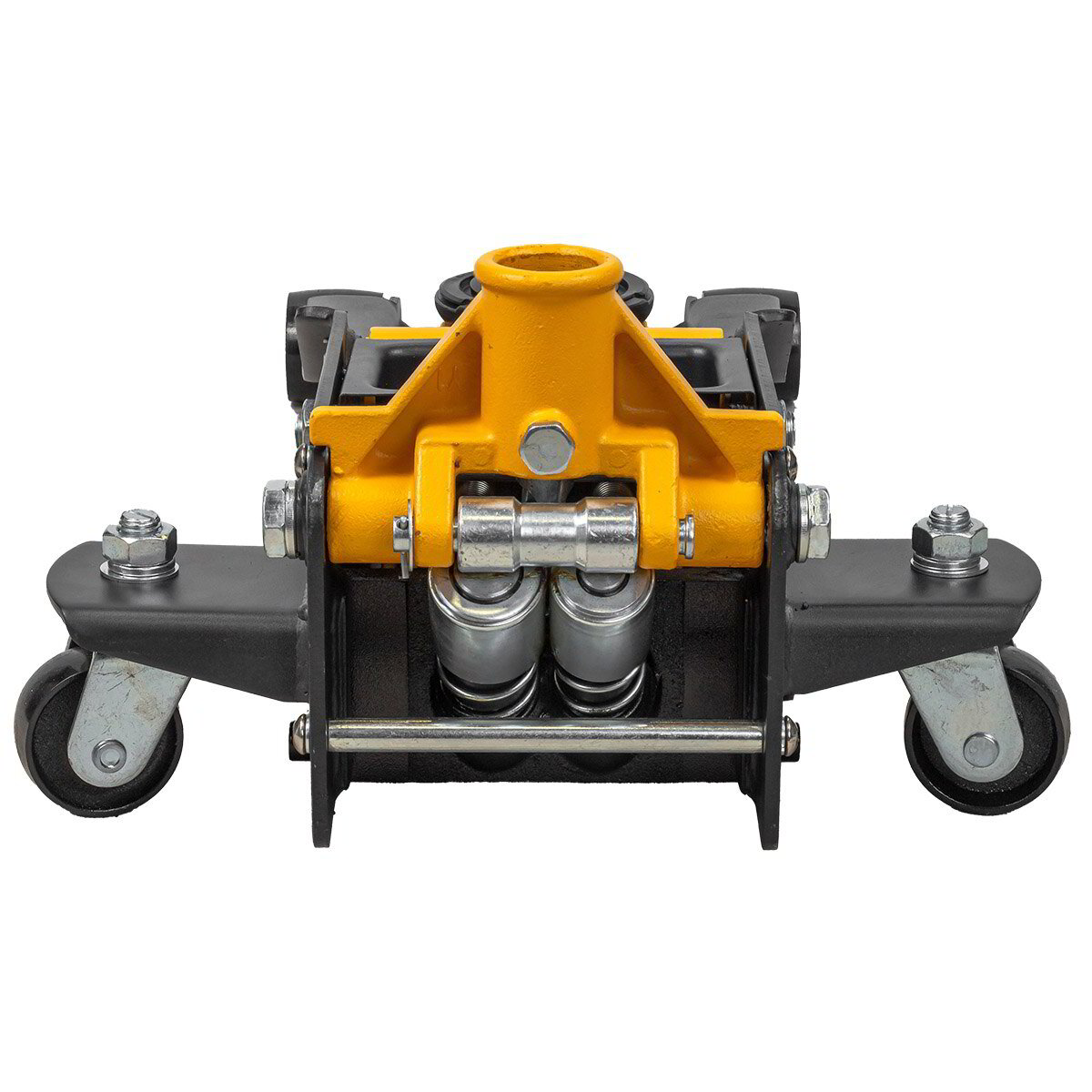 Крик крокодил 3 тона 77 – 505 мм JCB TH33013 + Стойки за автомобил JCB 3 тона 2 бр.