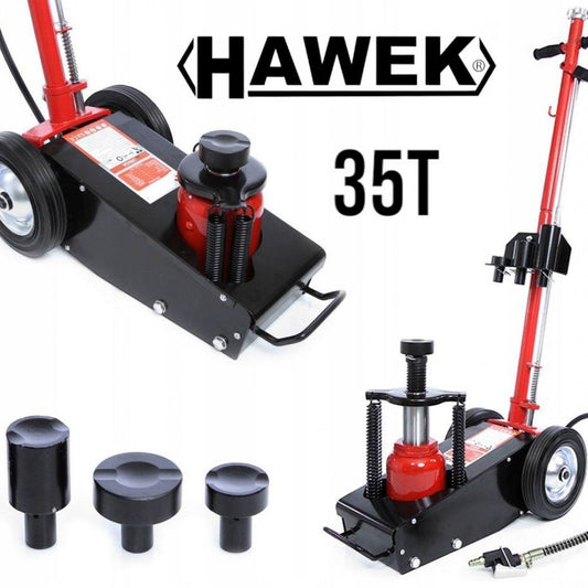 Крик пневмохидравличен 35 тона HAWEK HW-1016
