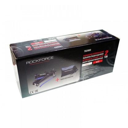 КРИК ТИП КРОКОДИЛ, ROCKFORCE 2 ТОНА 135 - 385 ММ С КАЛЪФ