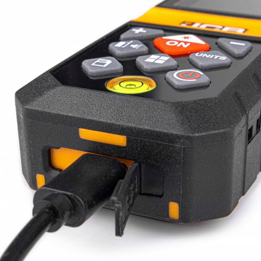 Акумулаторна лазерна ролетка JCB 80 м, LDM-80