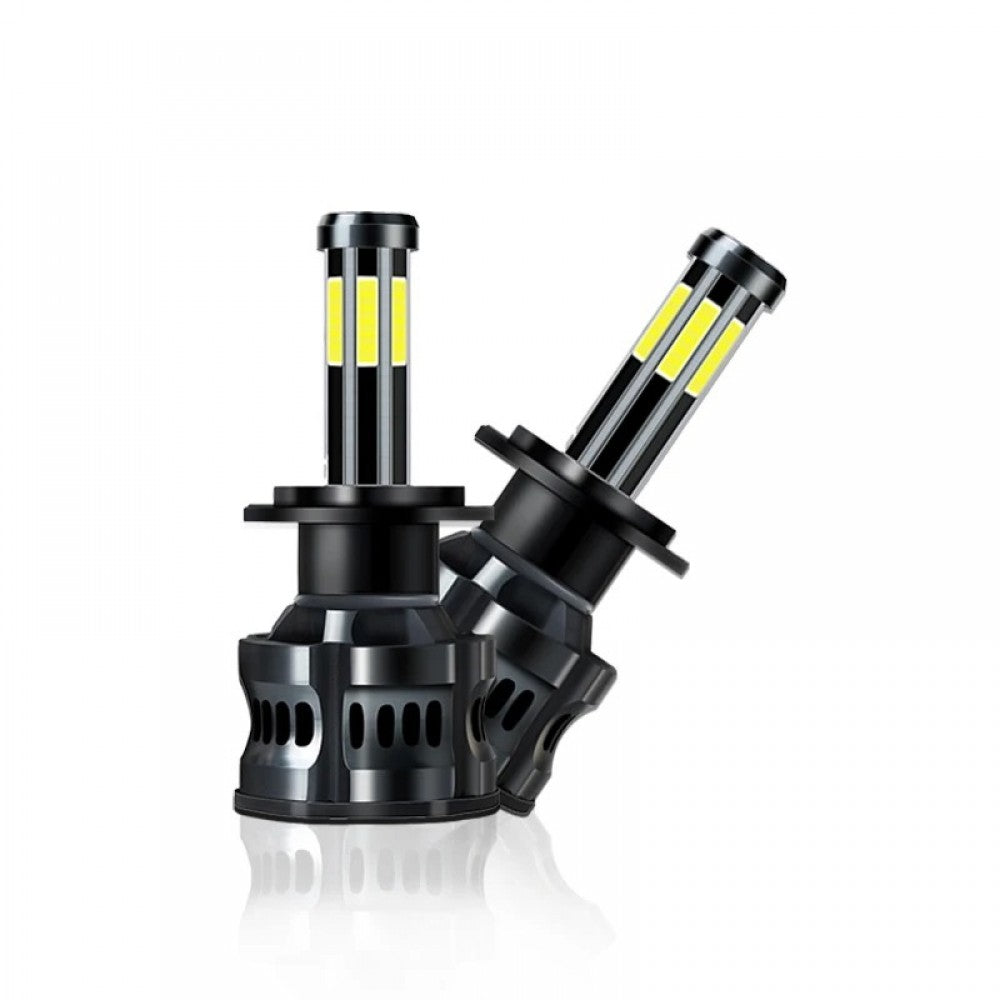 300W крушки за фар 8LED H7 6000K 12V