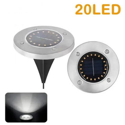 LED соларна лампа за градина 20 диода