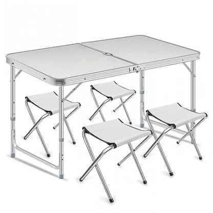 МАСА ЗА КЪМПИНГ + 4 БРОЯ СТОЛОВЕ PA732