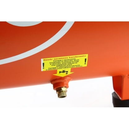 Монофазен безмаслен бутален компресор за въздух с обем на резервоара 24 литра BJC