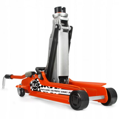 Нископрофилен крик 2.5 тона, 85-410мм в комплект с вложки,г-образно рамо и куфар BJC / M80231