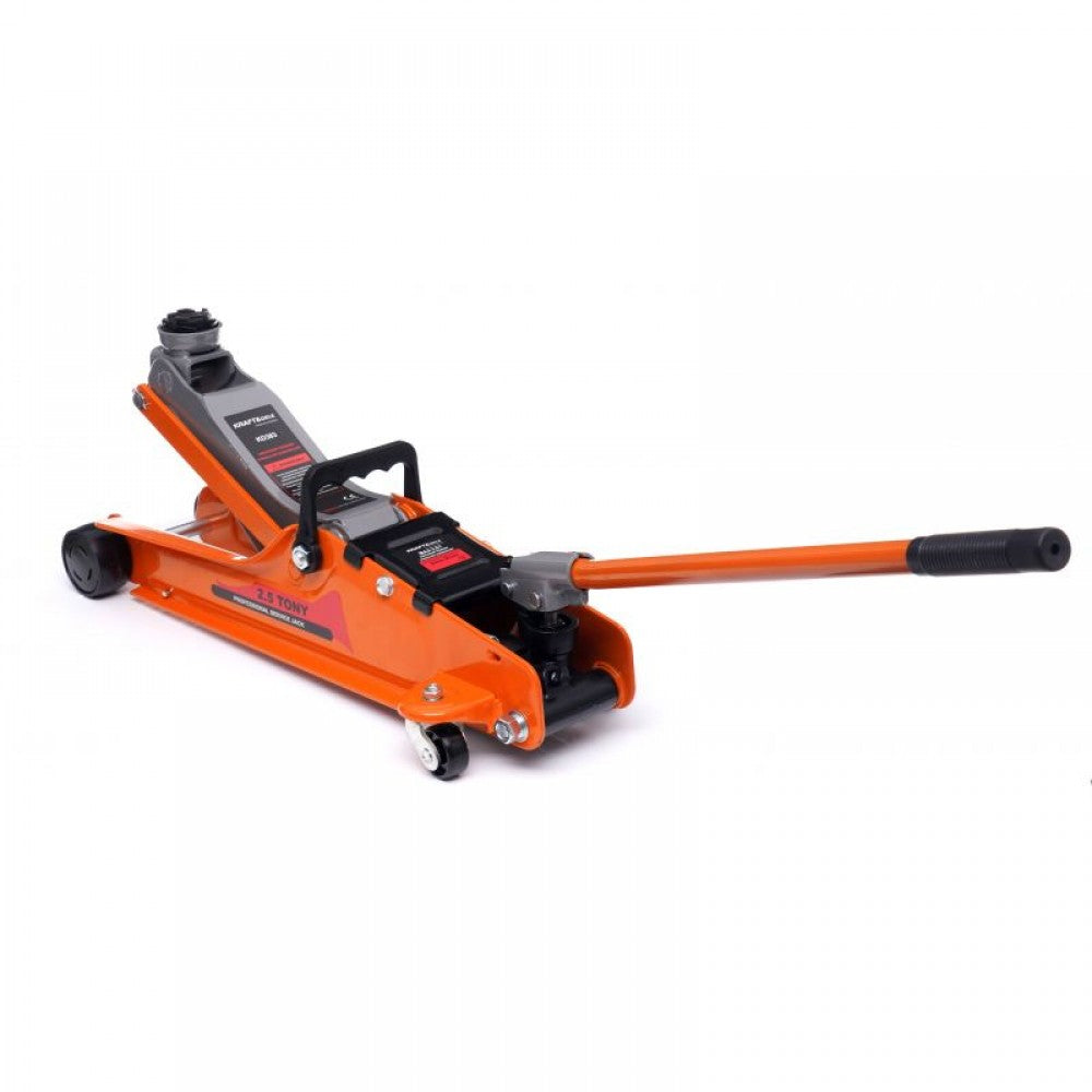 Крик хидравличен тип крокодил 2,5 тона KraftDele с ВЪРТЯЩА ДРЪЖКА