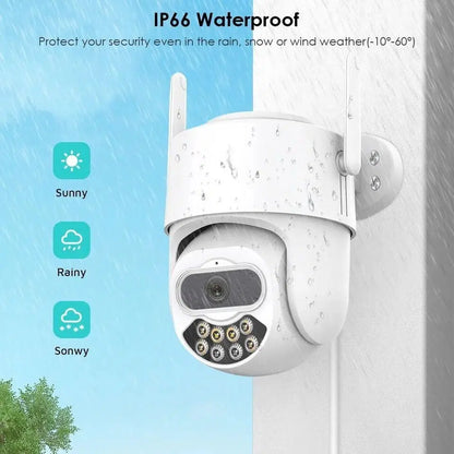 2бр Безжична камера с WI-FI ICSEE X8 ZOOM 8mpx