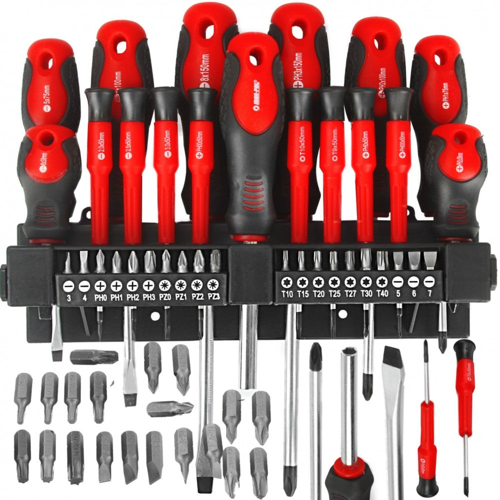 Комплект отвертки и битове 37 части Mar-Pol