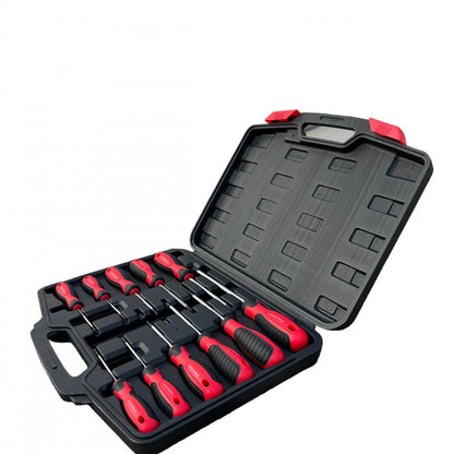 Комплект отвертки торкс с отвор 11 части RockForce