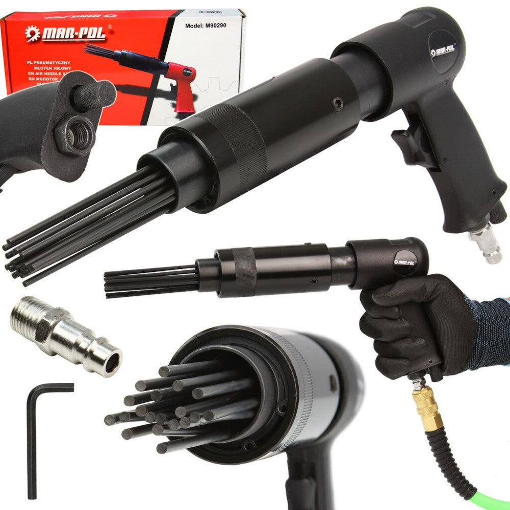 Пневматичен иглен пистолет - иглен чук 19 игли Mar-Pol