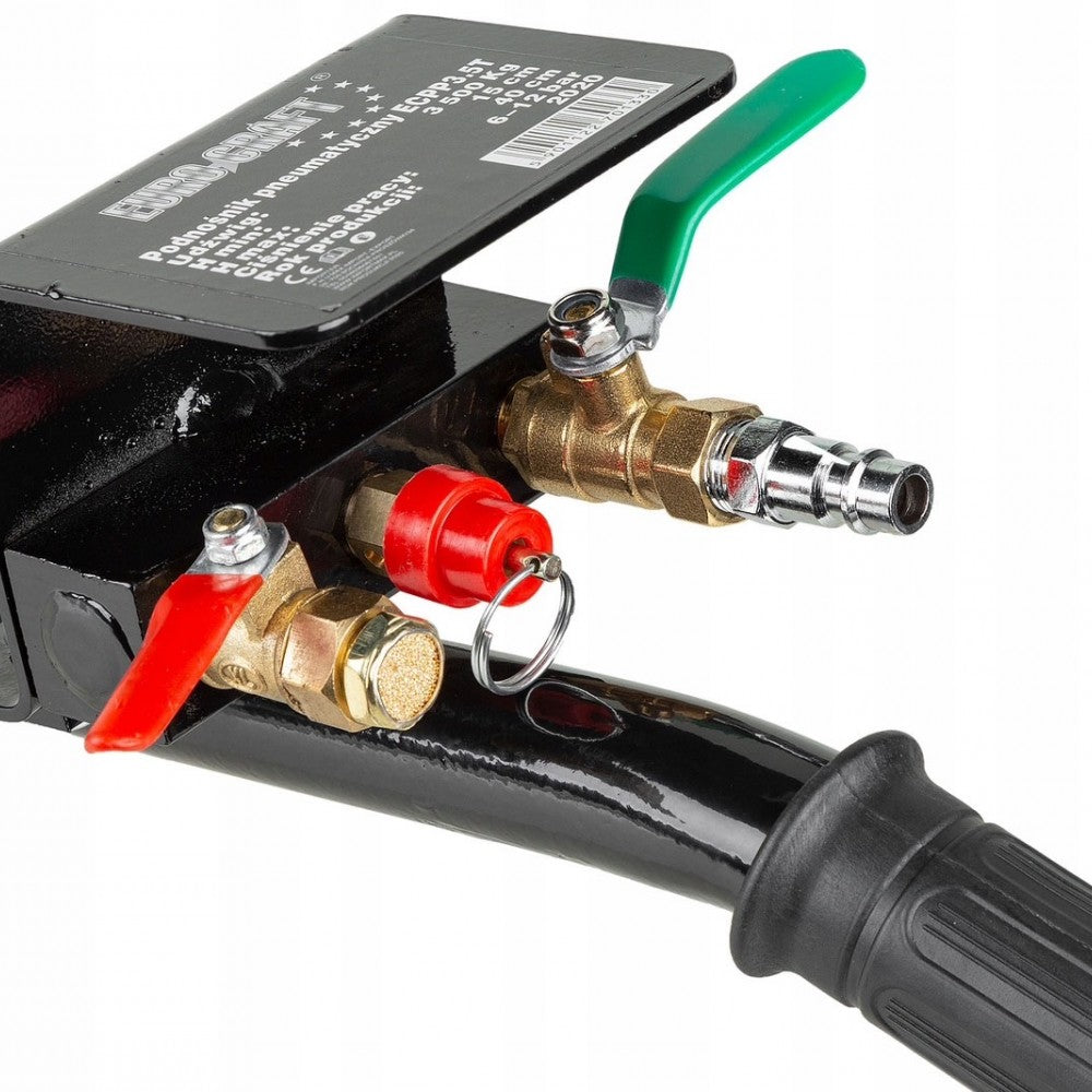 Пневматичен крик балон 3,5 тона с 3 въздушни възглавници ( 135 - 400 мм ) HAWEK