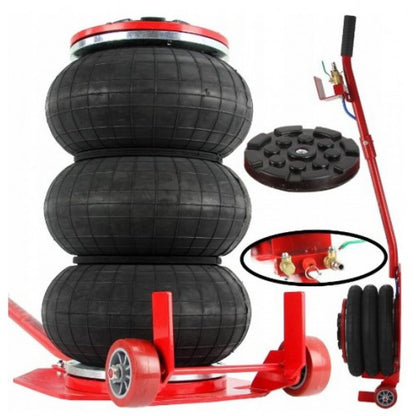 Пневматичен крик балон 3,5 тона с 3 въздушни възглавници (150 - 400 мм) Mar-Pol