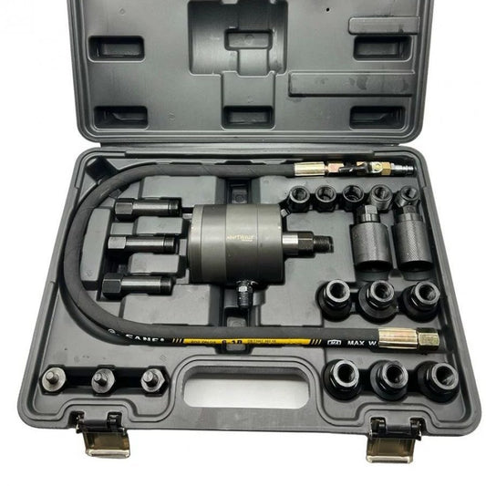 Пневматичен обратен чук за вадене на дюзи 21 части KraftWelle