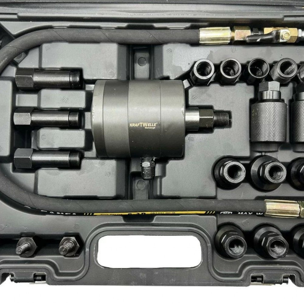 Пневматичен обратен чук за вадене на дюзи 21 части KraftWelle