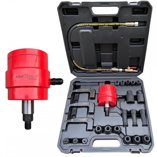Пневматичен обратен чук за вадене на дюзи 25 части KraftWelle