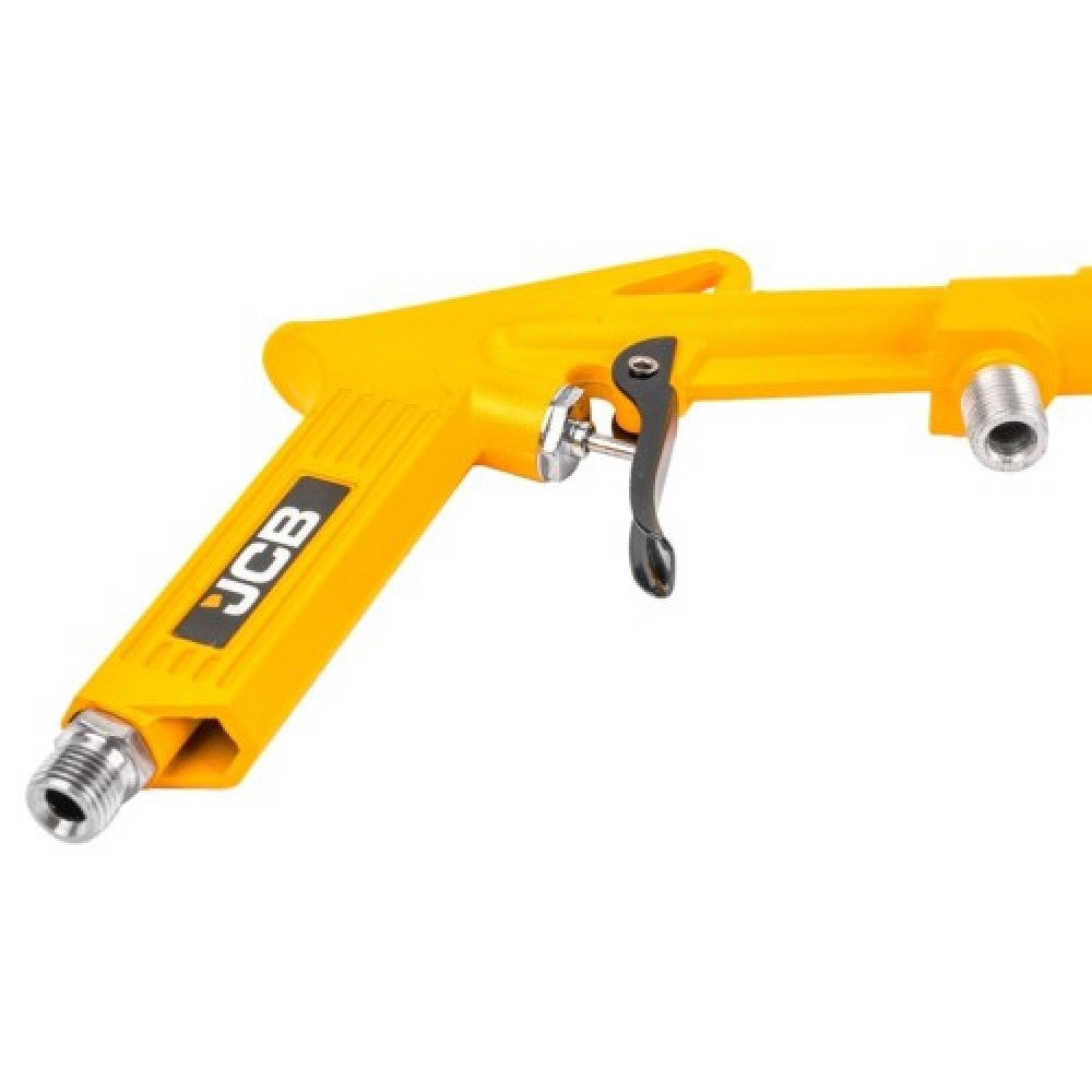 Пневматичен пясъкоструен пистолет - пневматична пясъкоструйка 1 литър с 4 дюзи JCB