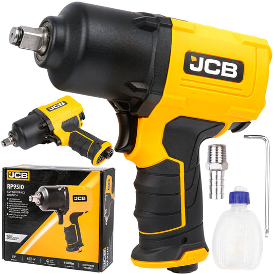 ПНЕВМАТИЧЕН ГАЙКОВЕРТ С КЪС ШПИНДЕЛ 1450 NМ 1/2″ JCB