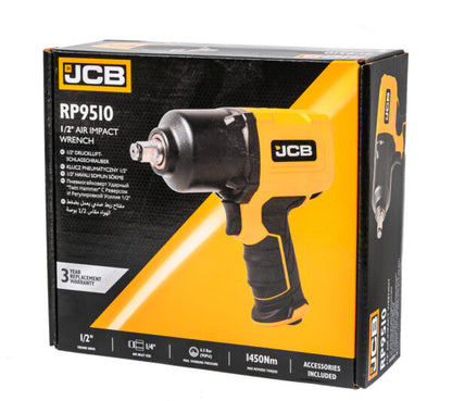 ПНЕВМАТИЧЕН ГАЙКОВЕРТ С КЪС ШПИНДЕЛ 1450 NМ 1/2″ JCB