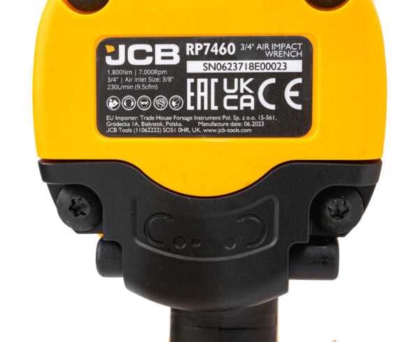 ПНЕВМАТИЧЕН УДАРЕН ГАЙКОВЕРТ 3/4” 1800NМ JCB