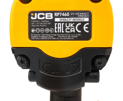 ПНЕВМАТИЧЕН УДАРЕН ГАЙКОВЕРТ 3/4” 1800NМ JCB