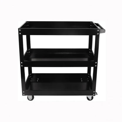 Количка за инструменти 3 рафта с колела черна - NA614