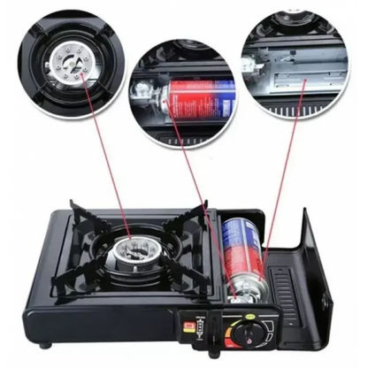 Преносим туристически газов котлон в куфар 2200 W