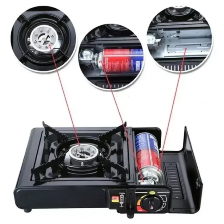 Преносим Туристически Газов Котлон + Подарък Газова Бутилка